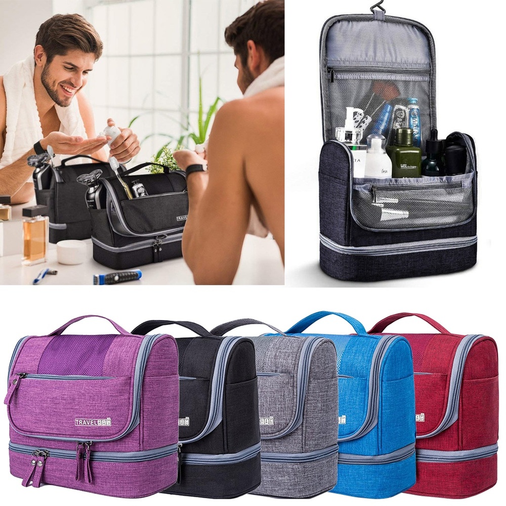 Waterproof Hanging Travel Toiletry Bag